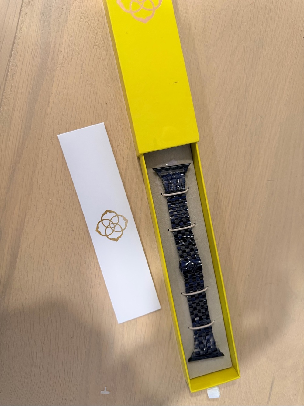 Kendra Scott black Apple Watch band new